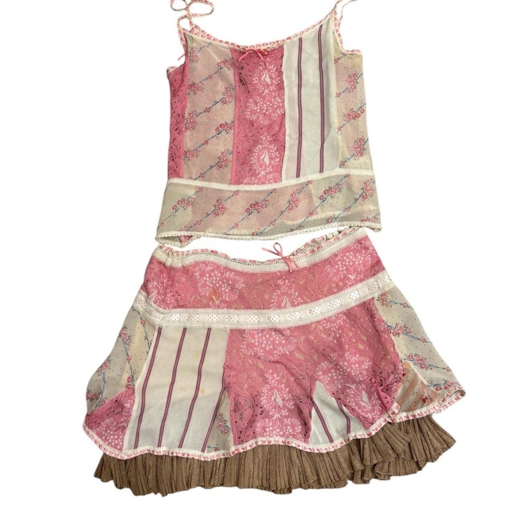 Vintage John Galliano Skirt Set